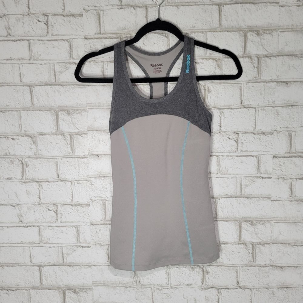 Reebok gray athletic tank
